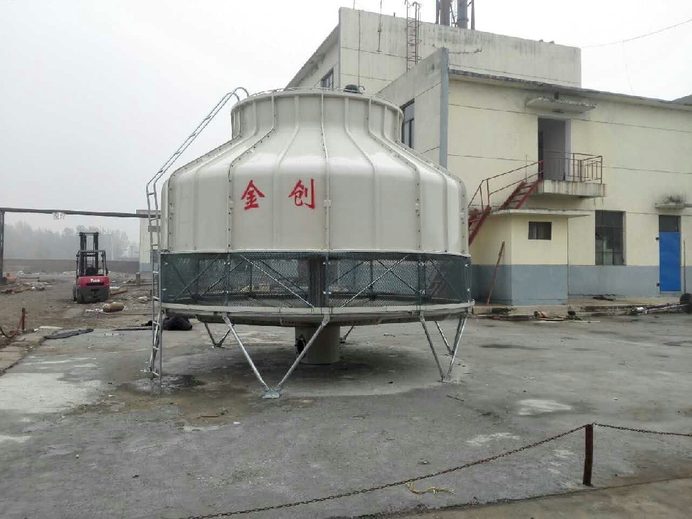 冷卻塔噴槍流量調(diào)整范圍較大，且噴霧角度變動(dòng)小